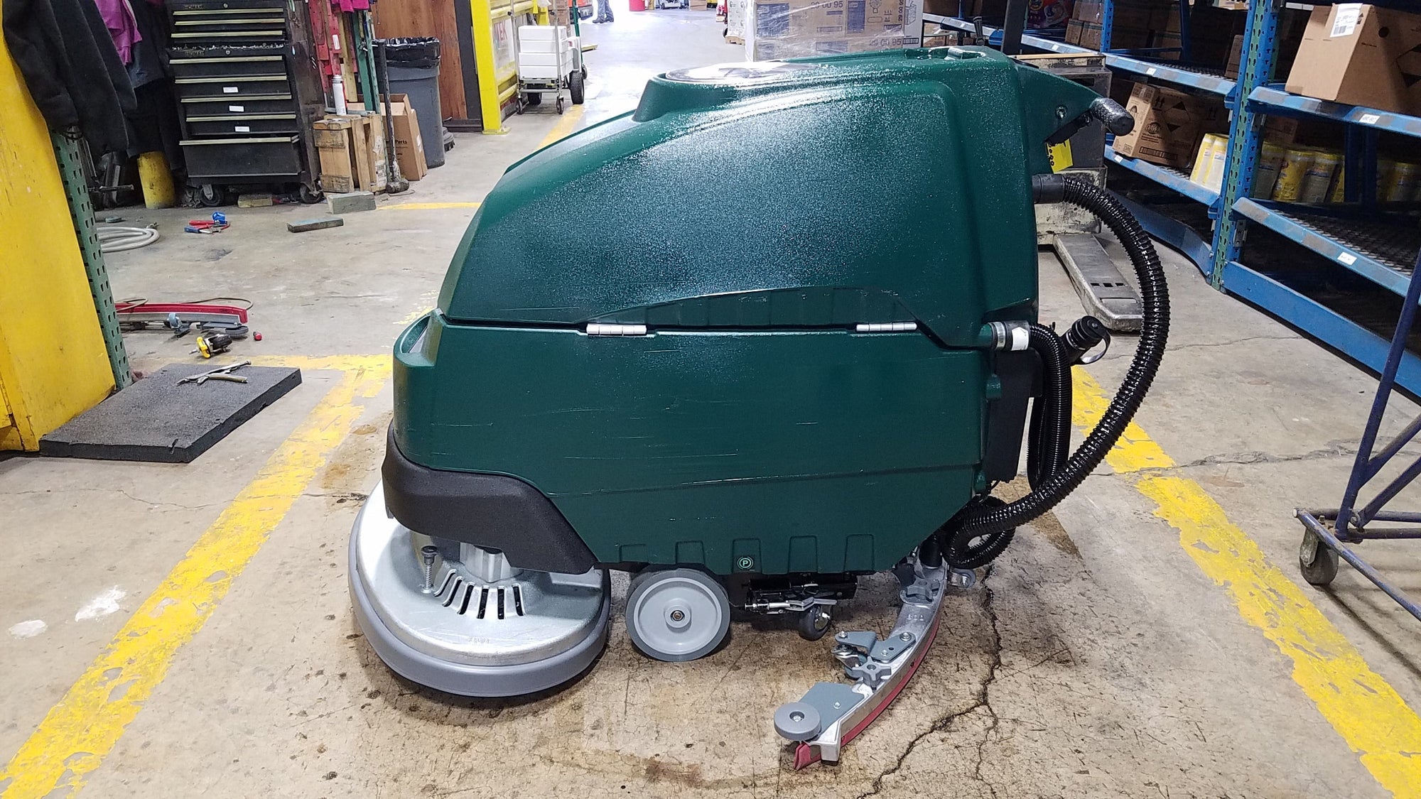 Refurbished Nobles SS5 | 28" Walk Behind Disk Floor Scrubber, Battery, Self Propel