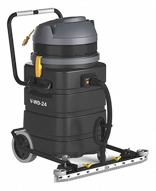 Tennant V-WD-9, V-WD-24, V-WD-24P, Wet Dry Vacuum, Shop Vac, 9, 24, or 24 Gallon, 118CFM, 1.6HP Motor, With Tool Kit