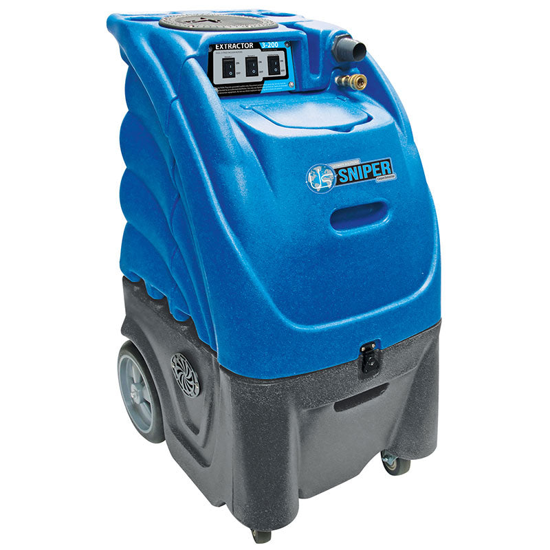 Sandia 80-2500-H Sniper 12 Gallon 500 PSI 2-Stage Corded Carpet Extractor with In-Line Heater