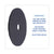 Stripping Floor Pads, 20" Diameter, Black, 5/carton