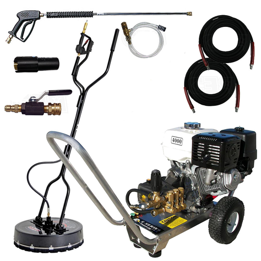 Pressure Pro E4040HA Direct Drive Pressure Washer - Turnkey Startup Package