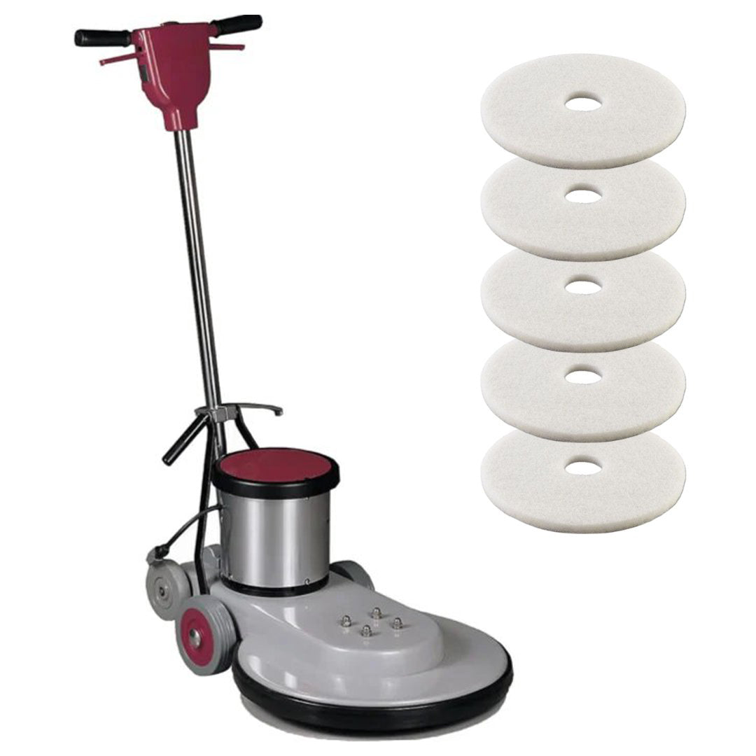 Floor Burnisher | 20", 1500 RPMs, SweepScrub SS1500 w/ 5 Floor Pads