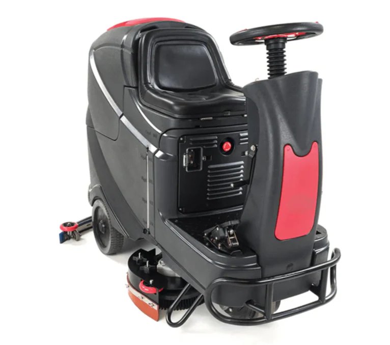 Floor Scrubber | 28&quot; Ride On Disk, Battery, SweepScrub SS710R