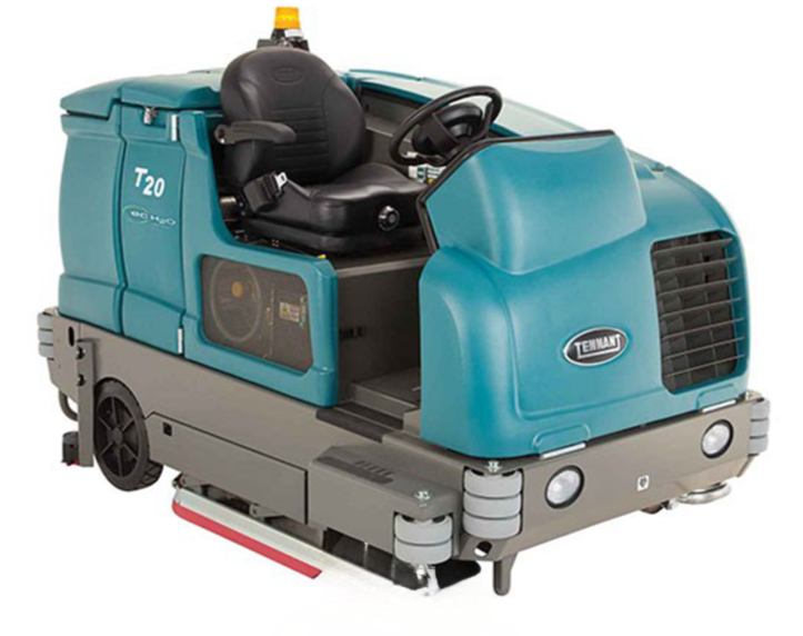 Refurbished Tennant T20 | 40&quot; Ride-On Propane Sweeper-Scrubber