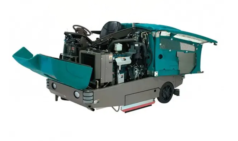 Refurbished Tennant T20 | 40" Ride-On Propane Sweeper-Scrubber