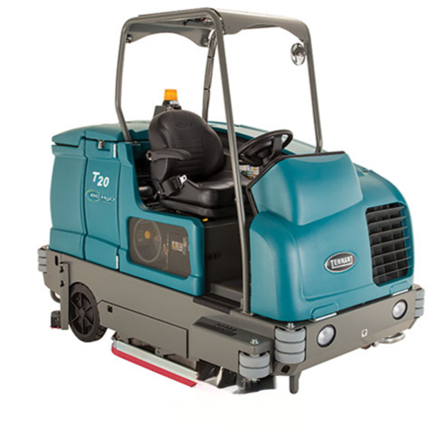 Refurbished Tennant T20 | 40&quot; Ride-On Propane Sweeper-Scrubber