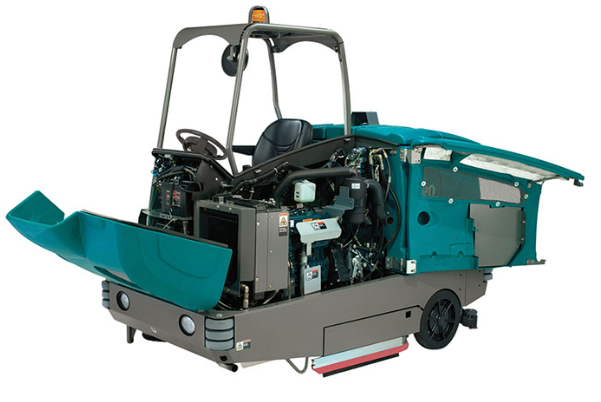 Refurbished Tennant T20 | 40" Ride-On Propane Sweeper-Scrubber