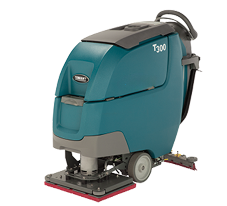 Refurbished Tennant T300 | 20&quot; Walk Behind Orbital Floor Scrubber, Battery, Self Propel