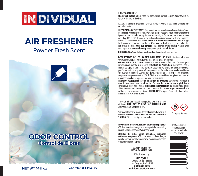 Air Freshener | Powder Fresh, 14 oz, 12 per case, VOC Compliant