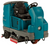 Refurbished Tennant T16 | 36" Ride-On Cylindrical Battery Sweeper-Scrubber