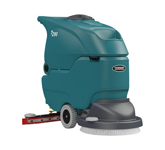 Tennant T290 | 20" Walk Behind Disk Floor Scrubber, Battery, Pad Assist