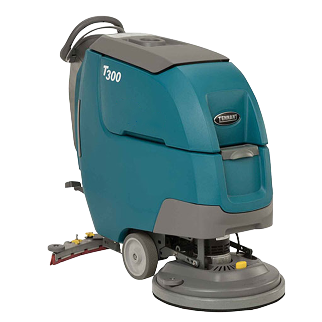 Refurbished Tennant T300 | 20&quot; Walk Behind Disk Floor Scrubber, Battery, Self Propel