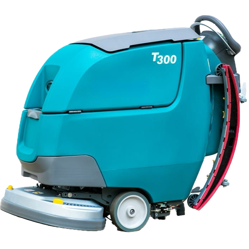 Refurbished Tennant T300 | 24&quot; Walk Behind Disk Floor Scrubber, Battery, Self Propel