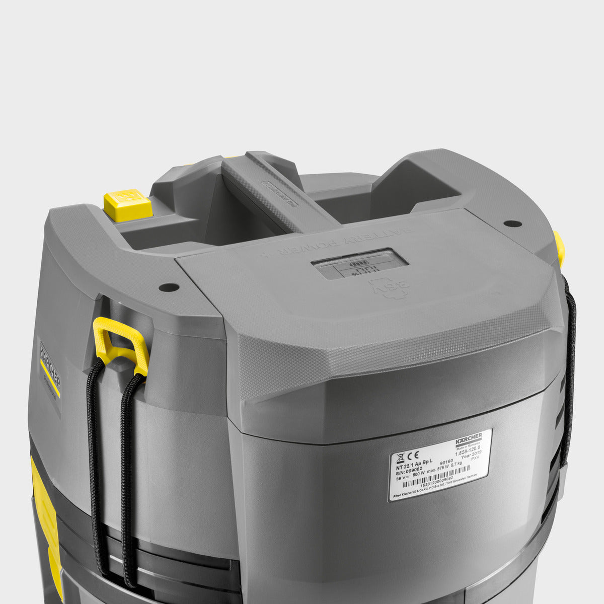 Karcher Cordless NT 22/1 AP BP, Wet Dry Vacuum, Shop Vac, 5.8 Gallon, 121CFM, .7 HP Motors, With Tool Kit, Cordless